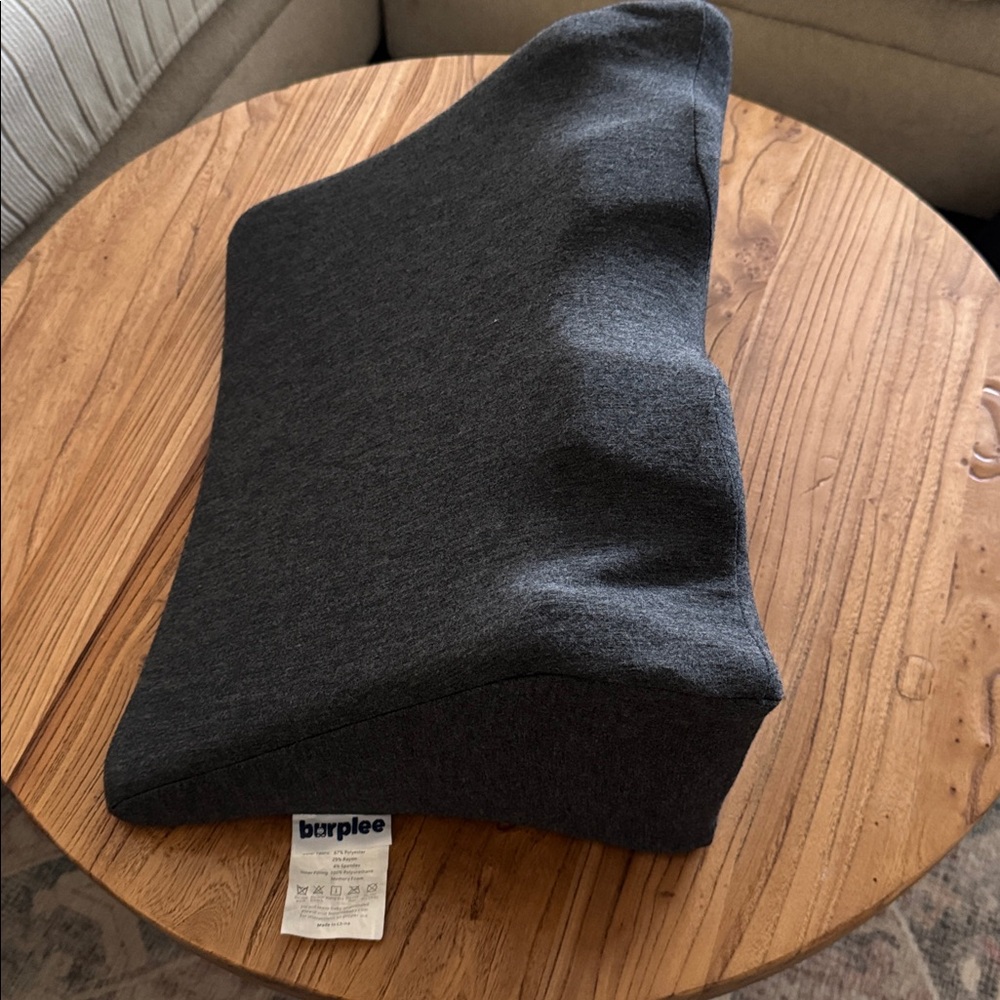 Kids Gray Support Pillow - Contoured Comfort
